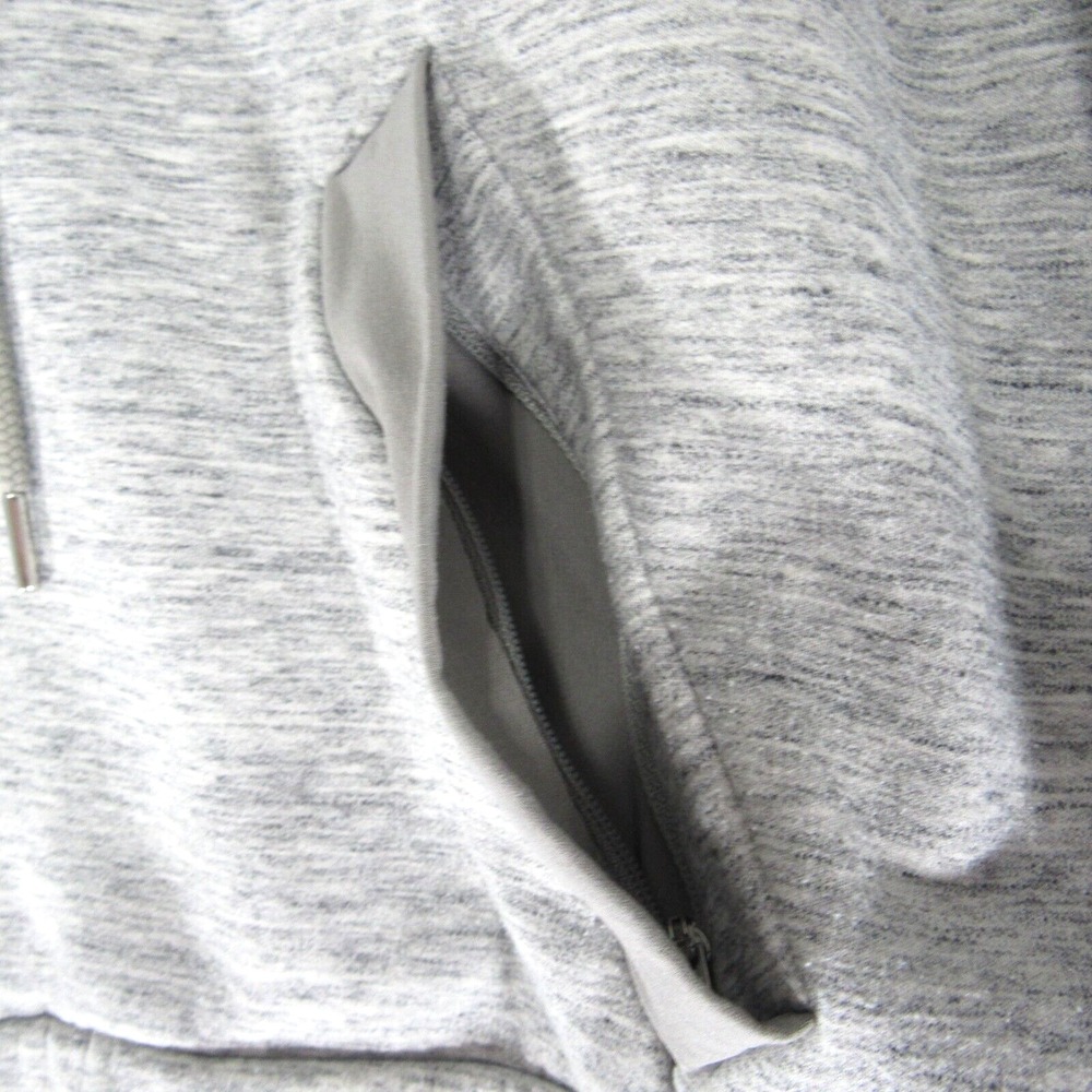 Athleta Women's‎ Jacket Medium Victory Primaloft Full Zip Hoodie Gray - Picture 3 of 16